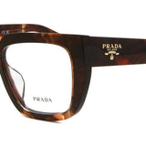 Prada PR A03VF Asian Fit 14P1O1 Full Rim Caramel Tortoise Women's Eyeglasses Frame