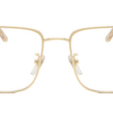 Retrosuperfuture NUMERO 105 ORO 9WN Full Rim Gold Unisex Eyeglasses for Men and Women
