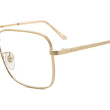 Retrosuperfuture NUMERO 105 ORO 9WN Full Rim Gold Unisex Eyeglasses for Men and Women