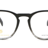 David Beckham DB 1018 37N Full Rim Black Horn Men's Eyeglasses (, )