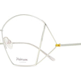 Ana Hickmann HI1084 03A Full Rim Silver Women's Eyeglasses (, )