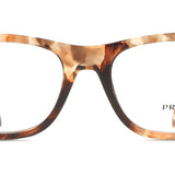 Prada PR A18V 14P1O1 Caramel Tortoise Women's Eyeglasses Frame