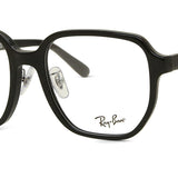 Ray-Ban RX5424D Asian Fit 2000 Full Rim Black Unisex Eyeglasses (Men's & Women's)
