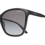 Vogue Eyewear VO5520S Polarized W44/T3 Full Rim Sunglasses for Women (Black) - UV Category 3, Polarized