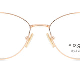 Vogue Eyewear VO4285 5152 Full Rim Rose Gold Women's Eyeglasses (, )
