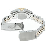 Rolex Datejust 16233G armbåndsur for menn med champagnefarget urskive og 10 diamanter