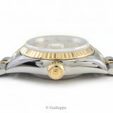 Vintage Rolex Datejust 79173MR Champagne Dial Diamond Two-Tone Gold Watch