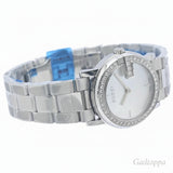 GUCCI G-Round Bezel Diamond YA101510 101L Women's Watch Stainless Steel