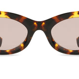 Miu Miu MU11WS 14L20I Full Rim Sunglasses in Honey Yellow Tortoise for Women
