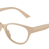 Jimmy Choo JC3003BU 5015 Full Rim Eyeglasses in Beige Brown - Women's