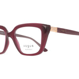 Vogue Eyewear VO5477B 2989 Full Rim Transparent Red Women's Eyeglasses