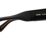 Calvin Klein CK23503S 002 Full Rim Sunglasses, Black Transparent Brown, Women's