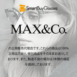 Max & Co. MO5099 032 Full Rim Eyeglasses, Black Pale Gold, Women's