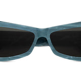 Retrosuperfuture TEMPIO BLUE MARBLE BJR Full Rim Sunglasses for Women
