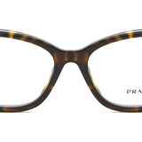 Prada PR 21ZV 19J1O1 Full Rim Tortoiseshell Eyeglasses for Women