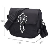 Chrome Hearts, Black, Shoulder Crossbody Bag, Oxford Fabric, Black