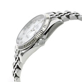 Rolex Datejust 116234NG herreur med 10 diamanter og rustfrit stål