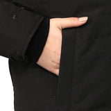 Canada Goose Shelburne Parka No Fur 3802LNF, Black, Sizes S/M/L, Women's Down Jacket, Polyester Cotton, Sizes S/M/L, Black