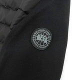 Canada Goose HYBRIDGE FLAVIO JACKET-BD 9114MB, Black, Sizes S/M/L/XL, Men's Hybrid Down Jacket, Nylon Wool Down Feather, Sizes S/M/L/XL, Black