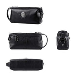 Chrome Hearts, Black, 25 × 9 × 13cm, 2-Way Mini Men's Clutch Bag / Second Bag, Synthetic Leather, 25 × 9 × 13cm, Black