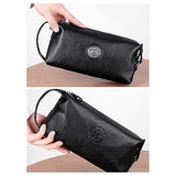 Chrome Hearts, Black, 25 × 9 × 13cm, 2-Way Mini Men's Clutch Bag / Second Bag, Synthetic Leather, 25 × 9 × 13cm, Black