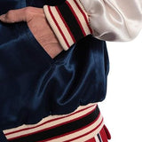 Gucci, Blue, Size 54, Full-Zip Bomber Jacket, Acetate, 54, Blue