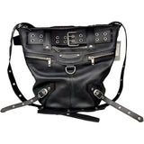 Chrome Hearts, Black, Multi-Pocket Studded Messenger Bag / Shoulder Bag, Black