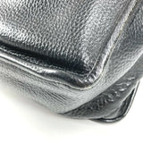 Chrome Hearts, Black, BS Fleur Mail Bag Shoulder Bag, Leather, Black