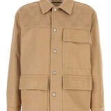 Gucci 766128XDCS7 9751, Camel Brown, Men's Jacket, Camel Brown