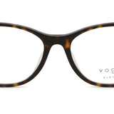 Vogue Eyewear VO5502D Asian Fit W656 Full Rim Dark Tortoise Women's Eyeglasses