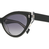 Arise Collective Empress 105306S C1 Full Rim Sunglasses, Black/Clear, for Women