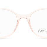 Dolce & Gabbana DG3425 3148 Full Rim Transparent Pink Women's Eyeglasses