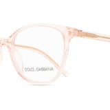 Dolce & Gabbana DG3425 3148 Full Rim Transparent Pink Women's Eyeglasses
