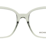 Michael Kors MK4110U AVILA 4022 Full Rim Transparent Smoked Olive Green Women's Eyeglasses