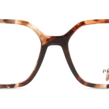 Prada PR B03V 07R1O1 Full Rim Caramel Tortoise Women's Eyeglasses Frame