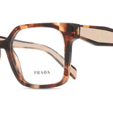 Prada PR B03V 07R1O1 Full Rim Caramel Tortoise Women's Eyeglasses Frame