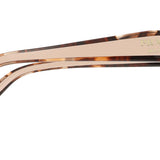 Prada PR B03V 07R1O1 Full Rim Caramel Tortoise Women's Eyeglasses Frame