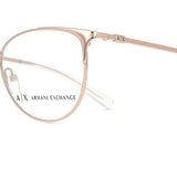 Armani Exchange AX1034 6103 Full Rim Rose Gold Women's Eyeglasses