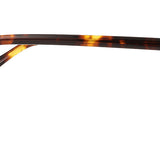 Miu Miu MU11ZSF Asian Fit 14L08N Blue-Light Block Full Rim Eyeglasses for Women (Honey Yellow Brown)