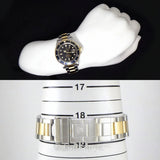 Vintage Rolex Submariner 16613 Black Dial Gold Steel Men’s Dive Watch