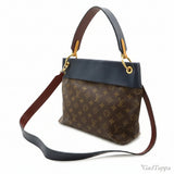 LOUIS VUITTON Monogram Tuileries Besace Handbag 2-Way Shoulder Bag Crossbody Leather Marine Bordeaux M43441 - Pre-Owned