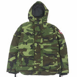Canada Goose MAITLAND PARKA 4550M, Green, Size S, Men's Down Jacket, Polyester Cotton Nylon Down Feather, Size S, Green