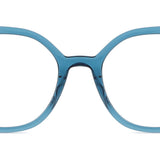 Face a Face Chroma 1 3207 Full Rim Eyeglasses, Gray/Blue Petrol Transparent, Women's