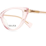 Ralph by Ralph Lauren RA7181U 6190 Full Rim Transparent Shiny Pink Women's Eyeglasses (, )
