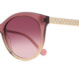 Liu Jo LJ765S 607 Full Rim Transparent Burgundy Sand Women's Sunglasses