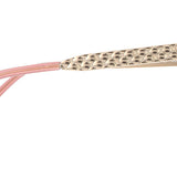 Liu Jo LJ765S 607 Full Rim Transparent Burgundy Sand Women's Sunglasses