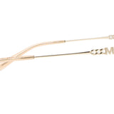 Michael Kors MK3081D SHANGHAI Asian Fit 1014 Full Rim Eyeglasses, Bright Light Gold, Women's