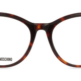 Moschino Love MOL592 2VM Full Rim Tortoise Clear Women's Eyeglasses