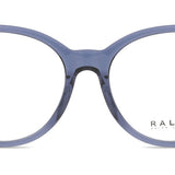 Ralph by Ralph Lauren RA7182U 6119 Full Rim Transparent Shiny Blue Women's Eyeglasses
