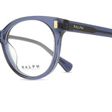 Ralph by Ralph Lauren RA7182U 6119 Full Rim Transparent Shiny Blue Women's Eyeglasses